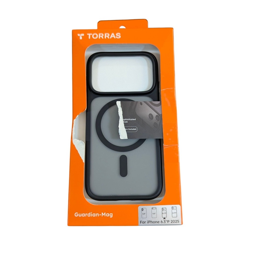 Aa4O TORRAS Guardian Magnetic Case For Apple iPhone 17 PRO 6.3" Black
